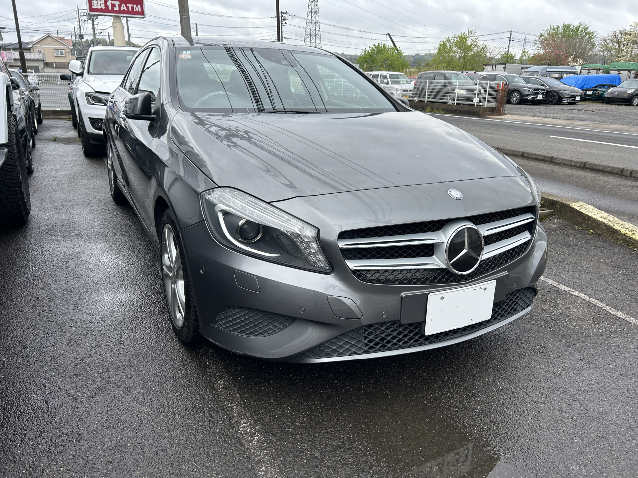 A180 W176 エンジンチェックランプ修理・車検・ウォールナットブラスト