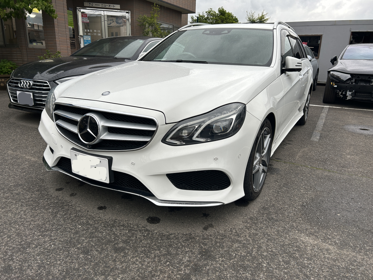 E350 W212 エアサス修理・車検整備